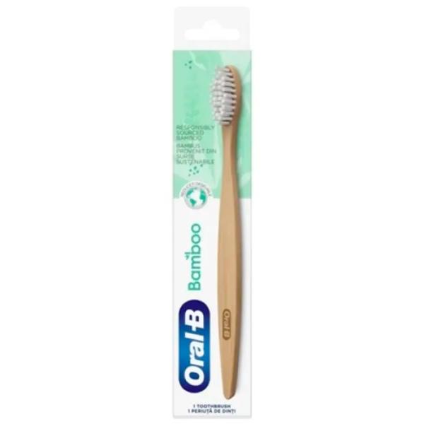Periuță de dinți Oral-B Bamboo 1 photo 1 Periuță de dinți Oral-B Bamboo 1 photo 1