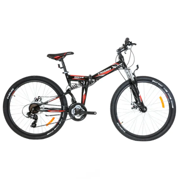 Bicicletă Crosser Dream Folding 26" 17" Aluminiu/ Black Red photo 1 Bicicletă Crosser Dream Folding 26" 17" Aluminiu/ Black Red photo 1