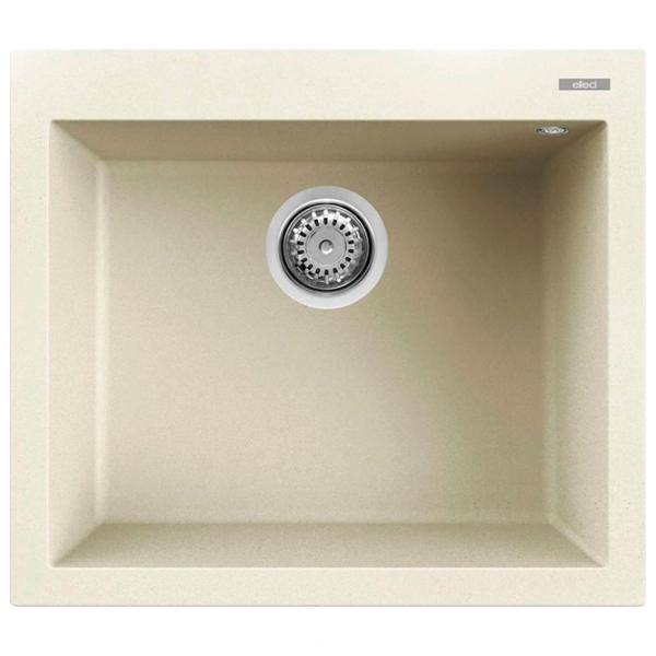Lavoar Elleci Karizma 105 50 x 57 / Piatră artificială / Bianco antico photo 1