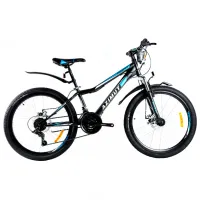 Bicicletă Azimut Stormer Forest 26" 16" Oțel/ Black Blue
