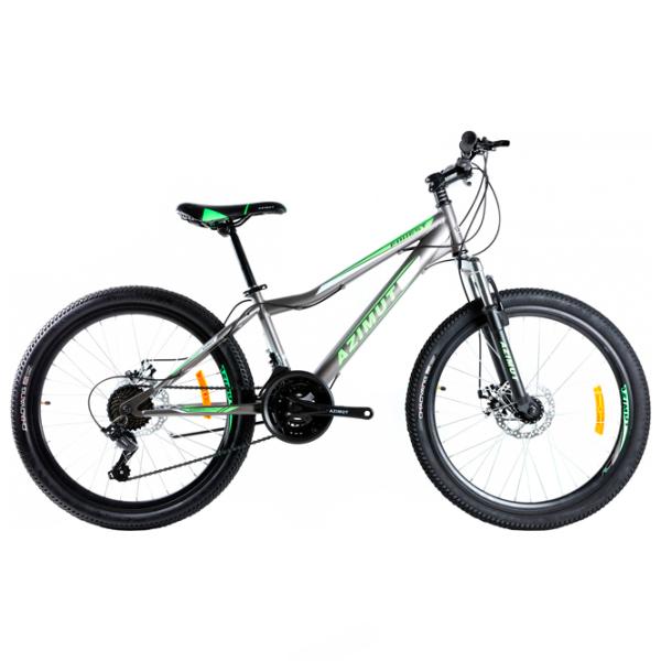 Bicicletă Azimut Stormer Forest 26" 16" Oțel/ Gray Green photo 1 Bicicletă Azimut Stormer Forest 26" 16" Oțel/ Gray Green photo 1