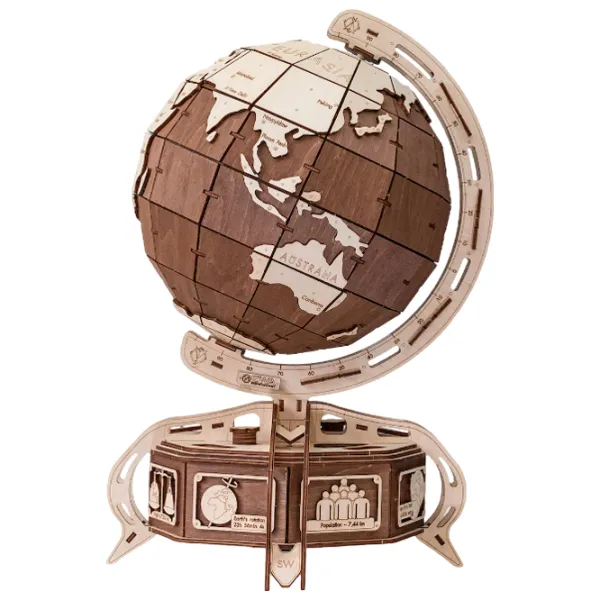 Пазл 3D Ewa Toys The Globe 14+/ Количество деталей: 393 photo 1