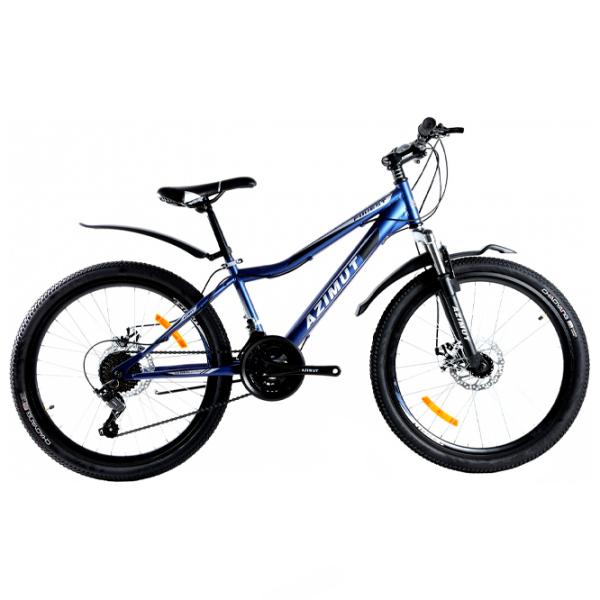 Bicicletă Azimut Stormer Forest 24" 16" Oțel/ Blue Dark photo 1 Bicicletă Azimut Stormer Forest 24" 16" Oțel/ Blue Dark photo 1