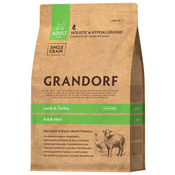 Корм для собак сухой Grandorf Turkey Mini 1058479 3 кг/ Индейка photo 1 Корм для собак сухой Grandorf Turkey Mini 1058479 3 кг/ Индейка photo 1