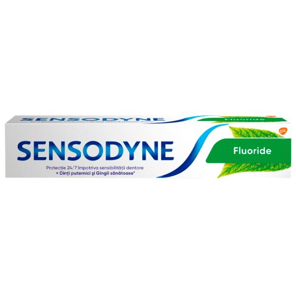 Зубная паста Sensodyne Fluoride 100 г photo 1