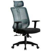 Офисное кресло Xenos Madrid Ткань, акриловая сетка/ Черный