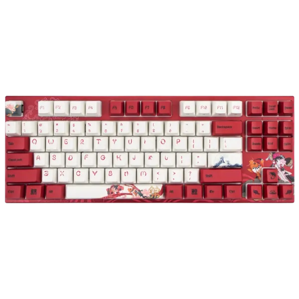 Tastatură Varmilo KOI Fără fir/ Red photo 1
