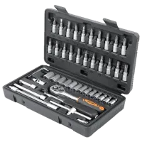 Набор трубчатых ключей Tolsen 15138 Количество в наборе: 46 шт.