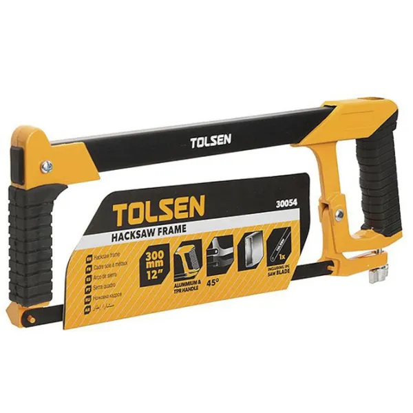 Fierăstrău manual pentru metal Tolsen 30054 300 mm/ Oțel photo 1