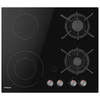 Комбинированная варочная панель Hansa BHMS61414030 Черный