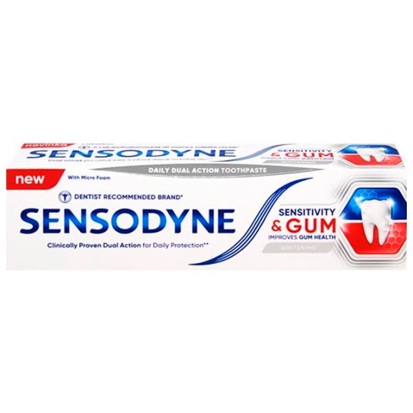 Зубная паста Sensodyne Sensitivity and Gum Whitening 75 г photo 1