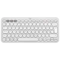 Tastatură Logitech Pebble Keys 2 K380S Fără fir/ White