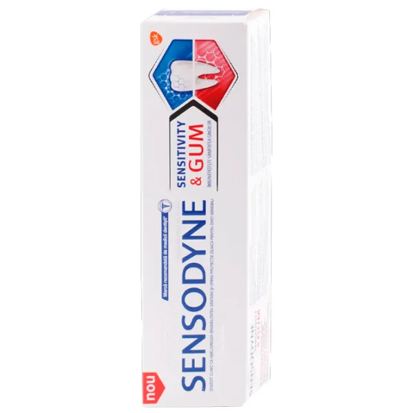 Pastă de dinţi Sensodyne Sensitivity and Gum 75 g photo 1