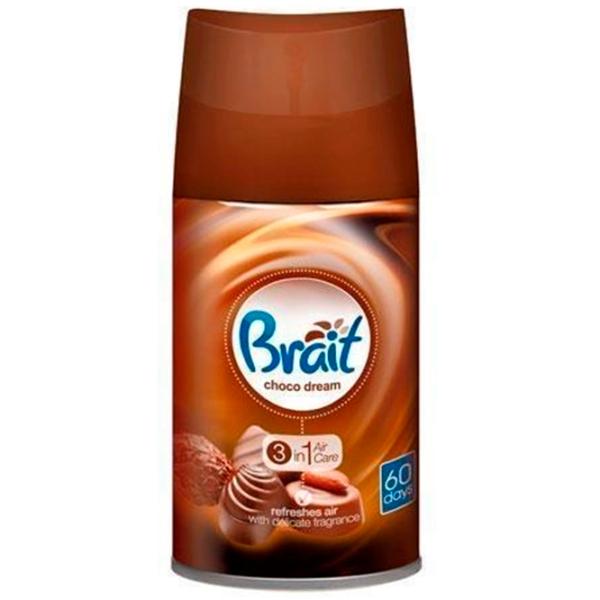 Освежитель воздуха Brait Choco Dream 250 мл photo 1 Освежитель воздуха Brait Choco Dream 250 мл photo 1