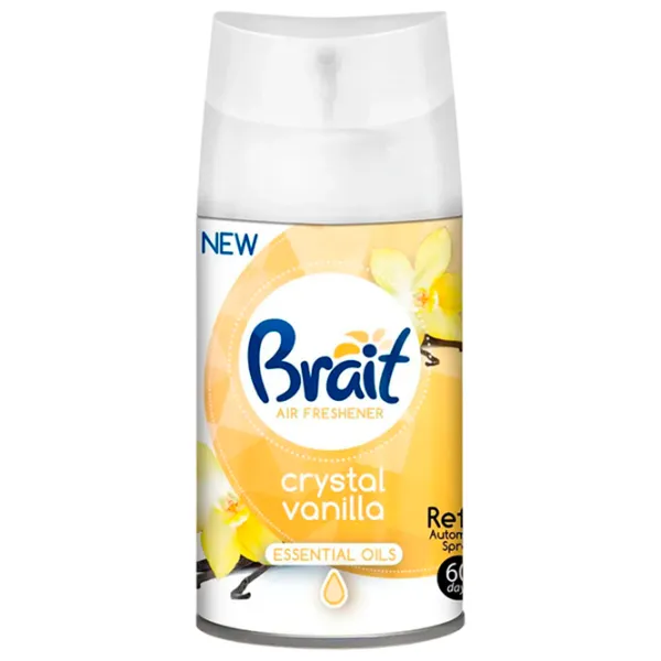 Odorizant de aer Brait Crystal Vanilla 250 ml photo 1 Odorizant de aer Brait Crystal Vanilla 250 ml photo 1