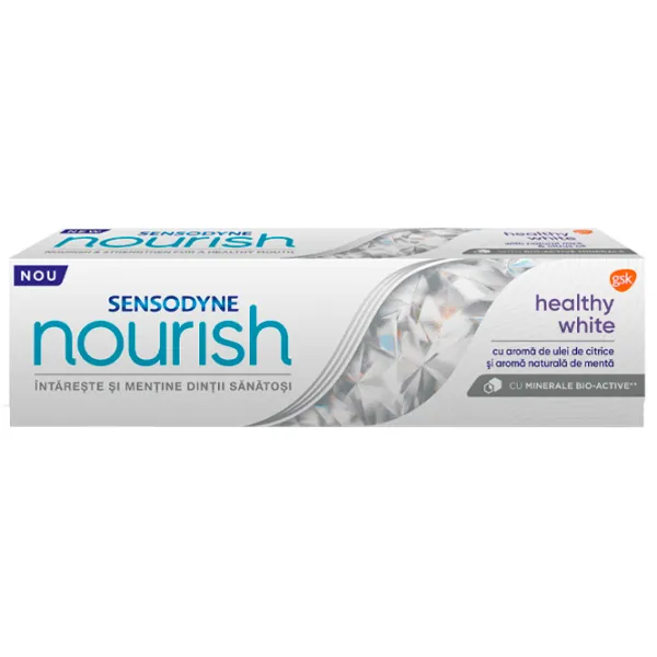 Pastă de dinţi Sensodyne Nourish Healthy White 75 g photo 1