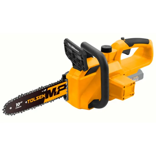 Fierăstrău cu lanţ Tolsen 87362 cu acumulator/ Yellow photo 1 Fierăstrău cu lanţ Tolsen 87362 cu acumulator/ Yellow photo 1