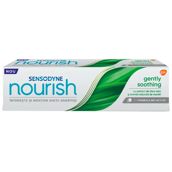 Pastă de dinţi Sensodyne Nourish Gentle Soothing 75 g photo 1