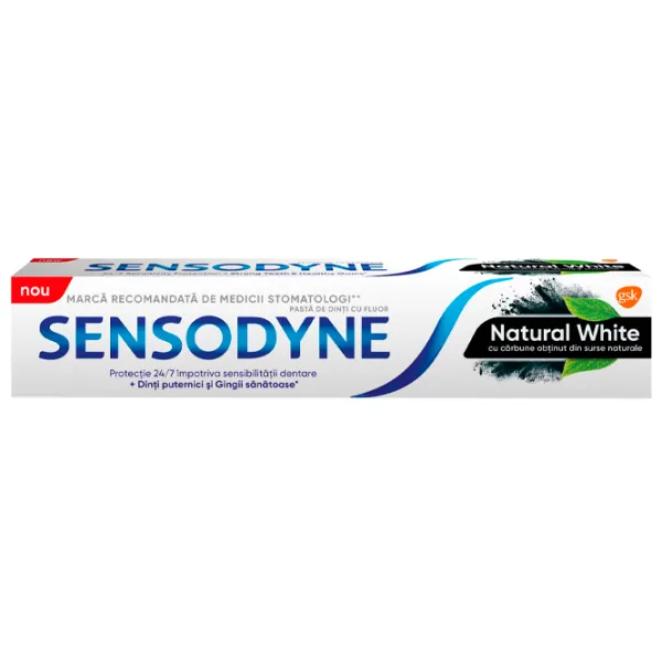 Pastă de dinţi Sensodyne Natural White 75 g photo 1