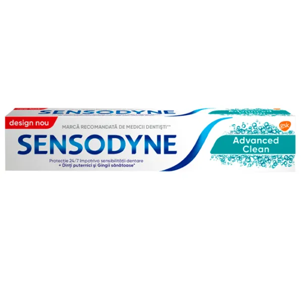 Pastă de dinţi Sensodyne Advanced Clean 75 g photo 1