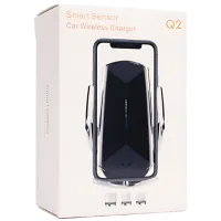 Suport pentru telefon Pigeon Smart Sensor Car Wireless Charge Q2 Black