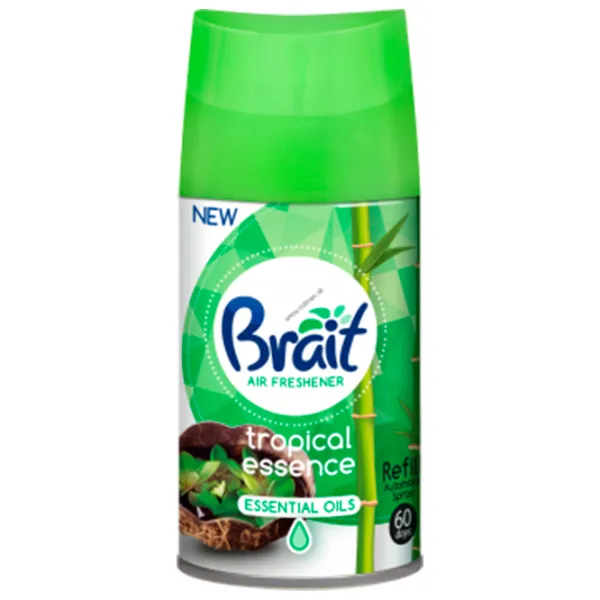 Odorizant de aer Brait Tropical Essence 250 ml photo 1 Odorizant de aer Brait Tropical Essence 250 ml photo 1
