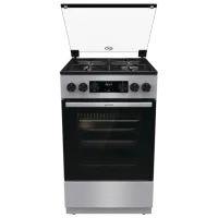 Плита Gorenje GK5C40SH Газовая/ Серебристый/ Черный