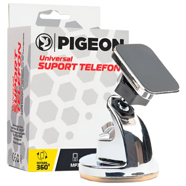 Suport pentru telefon Pigeon PD-06 Silver photo 1