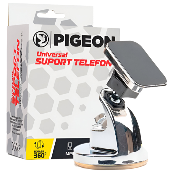 Suport pentru telefon Pigeon PD-06 Silver photo 1