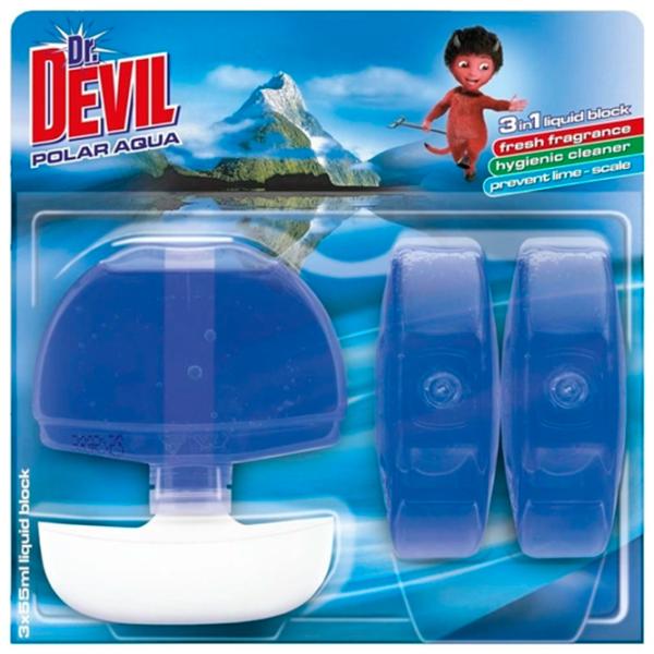 Освежитель для туалета Dr.Devil Polar Aqua 55 мл photo 1