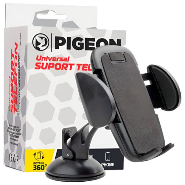 Suport pentru telefon Pigeon PD-26 Black photo 1
