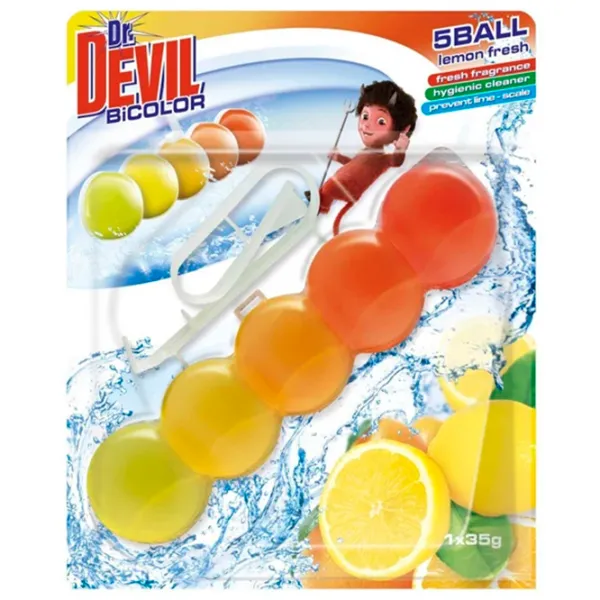 Odorizant de toaletă Dr.Devil Lemon fresh  photo 1
