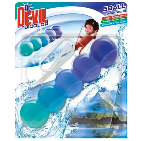 Освежитель для туалета Dr.Devil Polar Aqua  photo 1