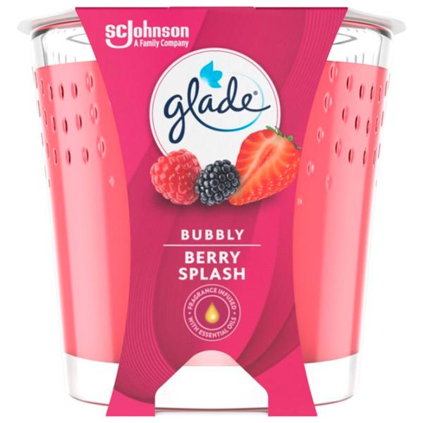 Lumânări parfumate Glade Bubbly Berry  photo 1