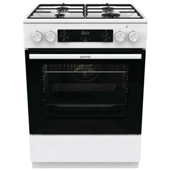 Aragaz Gorenje GKS6C70WJ Pe gaz/ White/ Black photo 1