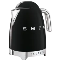 Электрочайник Smeg KLF04BLEU 1.7л / Скрытый / Черный