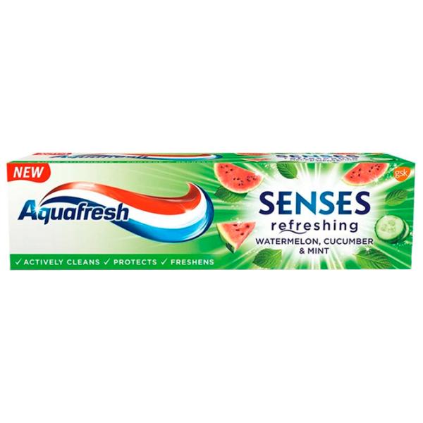 Pastă de dinţi Aquafresh Senses Watermelon 75 g photo 1