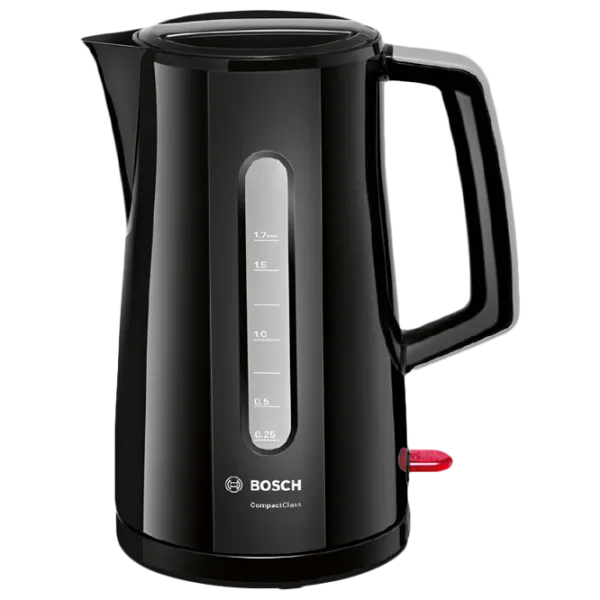 Ceainic electric Bosch TWK3A013 1.7l / Ascuns / Black photo 1
