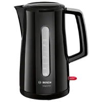 Электрочайник Bosch TWK3A013 1.7л / Скрытый / Черный