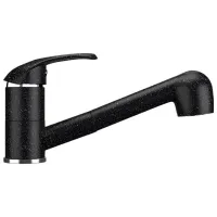 Baterie pentru bucătărie Ulgran U-002 mono comandă/ extractibilă/ Alamă/ Black