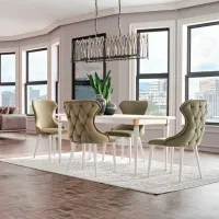 Кухонный стол Dogtas Lorenta МДФ/ Жасмин