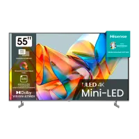 Телевизор Hisense 55U6KQ 55"/ QLED/ 4K/ Smart TV/ Черный