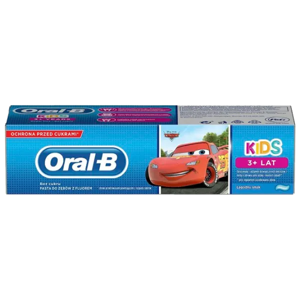 Зубная паста Oral-B Cars 75 г photo 1 Зубная паста Oral-B Cars 75 г photo 1