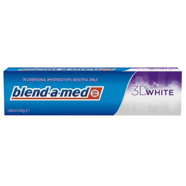 Pastă de dinţi Blend-A-Med 3D White 100 g photo 1