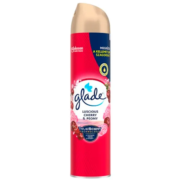 Освежитель воздуха Glade Cherry & Peony 300 мл photo 1 Освежитель воздуха Glade Cherry & Peony 300 мл photo 1