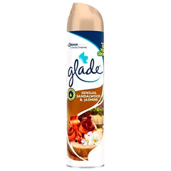 Освежитель воздуха Glade Sensual Sandalwood & Jasmine 300 мл photo 1 Освежитель воздуха Glade Sensual Sandalwood & Jasmine 300 мл photo 1