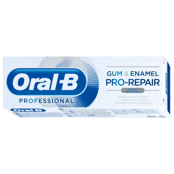 Pastă de dinţi Oral-B Pro-Repair Gentle Whitening 75 g photo 1 Pastă de dinţi Oral-B Pro-Repair Gentle Whitening 75 g photo 1