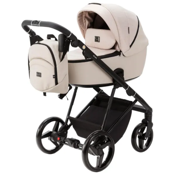 Cărucior pentru copil Adamex Blanc Tip PS-33/ Beige photo 1