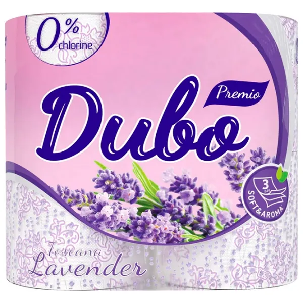 Туалетная бумага Divo Premio Toscana Lavender Количество в наборе - 4/ Количество слоев - 3 photo 1 Туалетная бумага Divo Premio Toscana Lavender Количество в наборе - 4/ Количество слоев - 3 photo 1