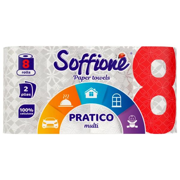 Бумажное полотенце Soffione 4820003836576 Количество слоев - 2 photo 1 Бумажное полотенце Soffione 4820003836576 Количество слоев - 2 photo 1